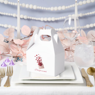Ballotins Carte d'amour de la Saint-Valentin Romantique po