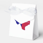 Ballotins Carte des drapeaux autochtones du Texas (Verso)