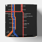 Ballotins Carte du métro NY-City (Haut)