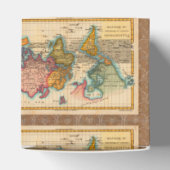 Ballotins Carte du monde 1700s Antique Continents (Haut)