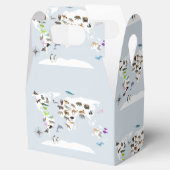 Ballotins Carte du monde pour enfants Animaux (Ouvert)