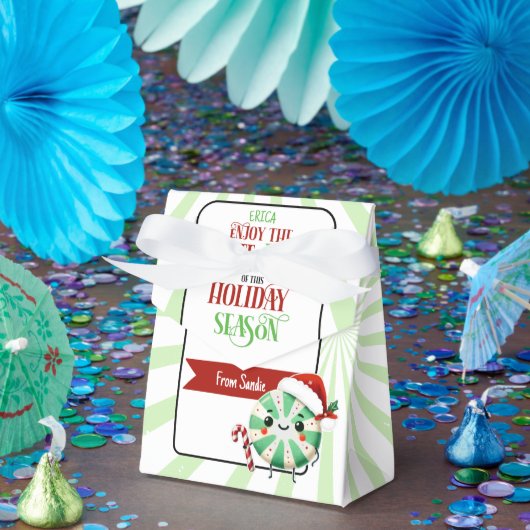Ballotins Carte Festive Excite-Mint avec nom personnalisé (Fête)