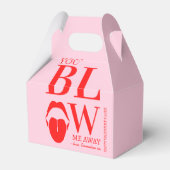 Ballotins Carte Jour des Valentines Rouge Rose (Verso)