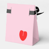 Ballotins Carte Jour des Valentines Rouge Rose (Arrière)