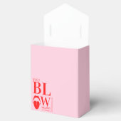 Ballotins Carte Jour des Valentines Rouge Rose (Ouvert)