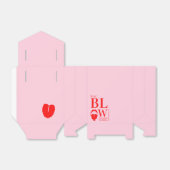 Ballotins Carte Jour des Valentines Rouge Rose (Déplié)