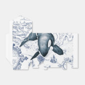 Ballotins Carte Orca bleu (Déplié)