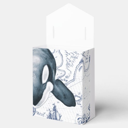 Ballotins Carte Orca bleu (Ouvert)