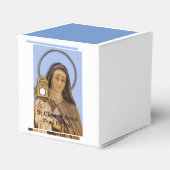 Ballotins Carte Saint Clare Assisi (Arrière)