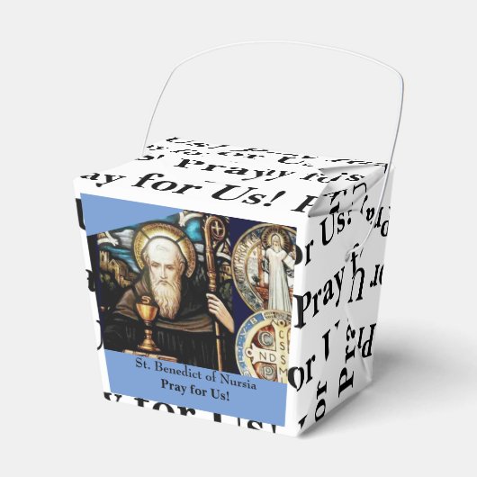 Ballotins Carte St. Benoît de Nursia (Verso)