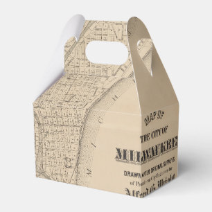 Ballotins Carte vintage Milwaukee, Wisconsin