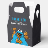 Ballotins Carton d'Anniversaire du Monstre-Cookies (Ouvert)