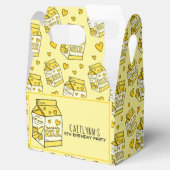 Ballotins Carton de lait de banane mignonne (Ouvert)