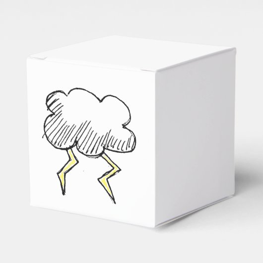 Ballotins Cartoon Storm Cloud Rainy Day Design (Verso)