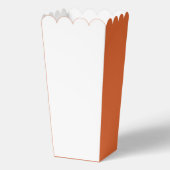 Ballotins Cascade orange et bleu mariage floral (Verso)