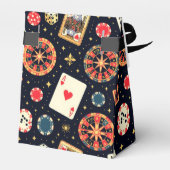 Ballotins Casino pattern theme on black (Arrière)