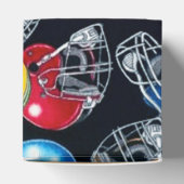 Ballotins Casque de football Cube Motif (Haut)