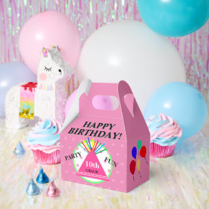 Ballotins Casquette de la fête Pois rose vert