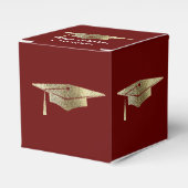 Ballotins Casquette d'or Grad Party Ballotin invité (Verso)