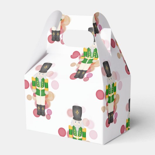 Ballotins Casse-noix traditionnel rouge et vert (Arrière)