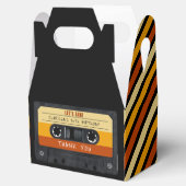 Ballotins Cassette Bande rose Retro Anniversaire (Ouvert)