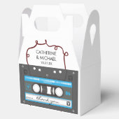 Ballotins Cassette Tape Retro 70's Mariage musical (Ouvert)