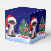 Ballotins Cat à Santa Hat (Arrière)