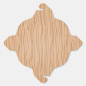 Ballotins Célébration de motif de bois charmant à emporter (Déplié)