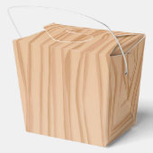 Ballotins Célébration de motif de bois charmant à emporter (Verso)