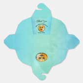 Ballotins Célébration du Baby shower de la Lune (Déplié)