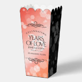 Ballotins Célébration élégante du 35e anniversaire de mariag (Verso)