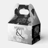 Ballotins Célébration élégante du 70e anniversaire de mariag (Arrière)