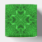 Ballotins Céleste Clover Vintage Vert fractal Kaleidoscope (Haut)