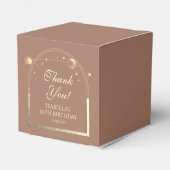 Ballotins Celestial Mocha Gold Sun Moon Stars 30e anniversai (Arrière)