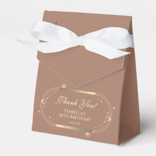 Ballotins Celestial Mocha Gold Sun Moon Stars 30e anniversai