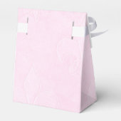 Ballotins Cendrillon Argent Carriage Pink Party Favoriser le (Arrière)