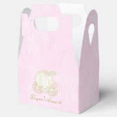 Ballotins Cendrillon Gold Carriage Pink Party Favoriser les (Ouvert)