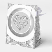 Ballotins Céramique gris dentelle (Arrière)