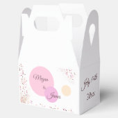 Ballotins Cercles Confetti Roses (Ouvert)