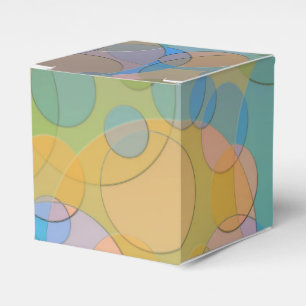 Ballotins Cercles de verre colorés Art abstrait moderne