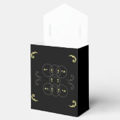 Ballotins Cercles d'or noir et d'argent (Ouvert)