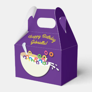 Ballotins Cereal Bowl Enfants Slepover Anniversaire fête mi