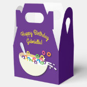 Ballotins Cereal Bowl Enfants Slepover Anniversaire fête mig (Ouvert)