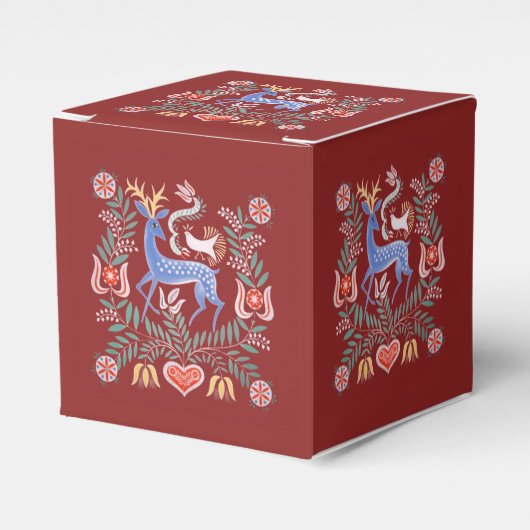 Ballotins Cerf d'art populaire hongrois (Verso)