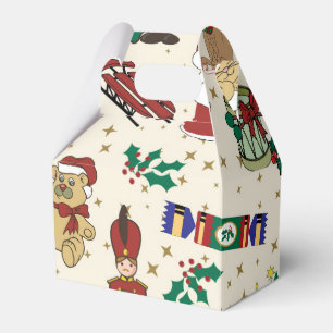 Ballotins Cerf de Noël, ours, chat et Casse-noix