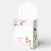 Ballotins Cerf de premier anniversaire rose pâle en hiver (Ouvert)