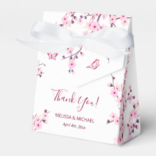 Ballotins Cerisiers en Fleurs Rose Blanc Mariage Personnalis