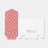 Ballotins C'est l'amour ! Salle de mariage rouge sur le thèm (Déplié)