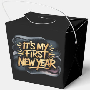 Ballotins C'est ma première nouvelle année en noir et or