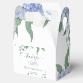 Ballotins C'est un Baby shower botanique d'Hydrangée Bleue G (Ouvert)